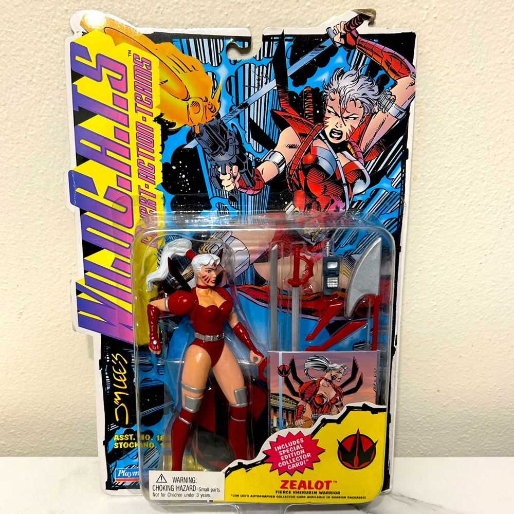 Playmates Wildstorm Zealot Fierce Kherubim Warrior Figure NEW Old Stock No 1802‎